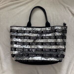 Victoria’s Secret y2k sequin tote bag purse
